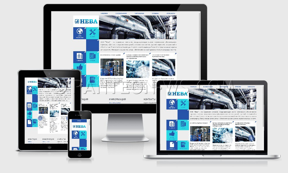 sc-neva_panteon-ws_com_001 image Создание сайта-визитки для компании СК НЕВА